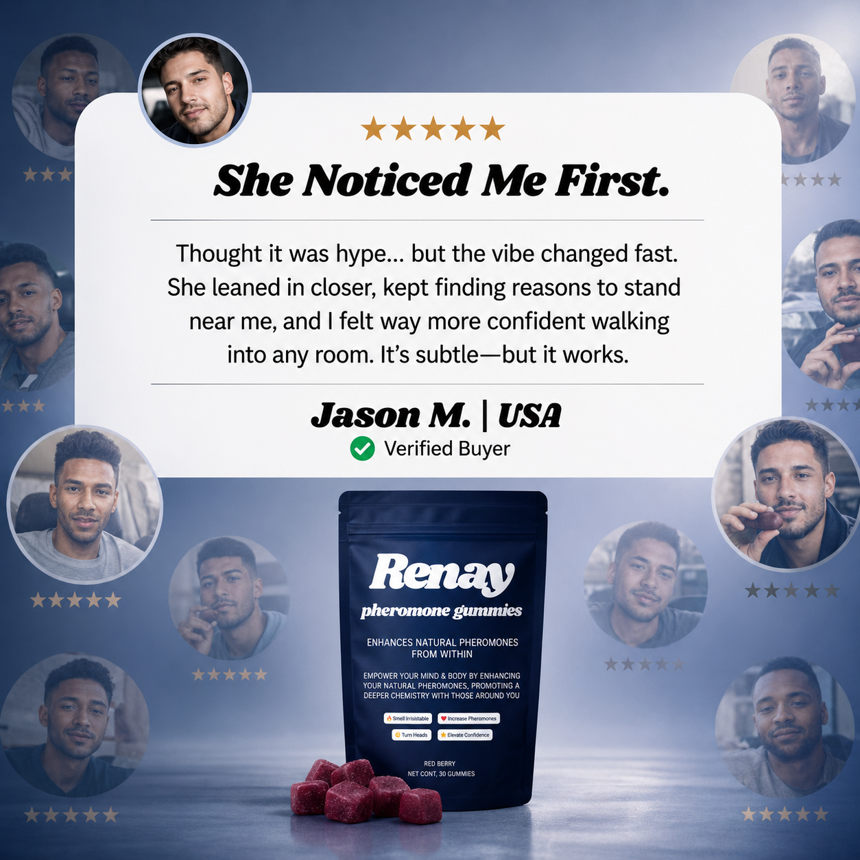 Men's Pheromone gummies
